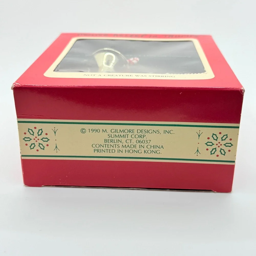 Vintage Summit Heirloom Collection "Not A Creature Was Stirring" Dated 1990‎ - Picture 7 of 8